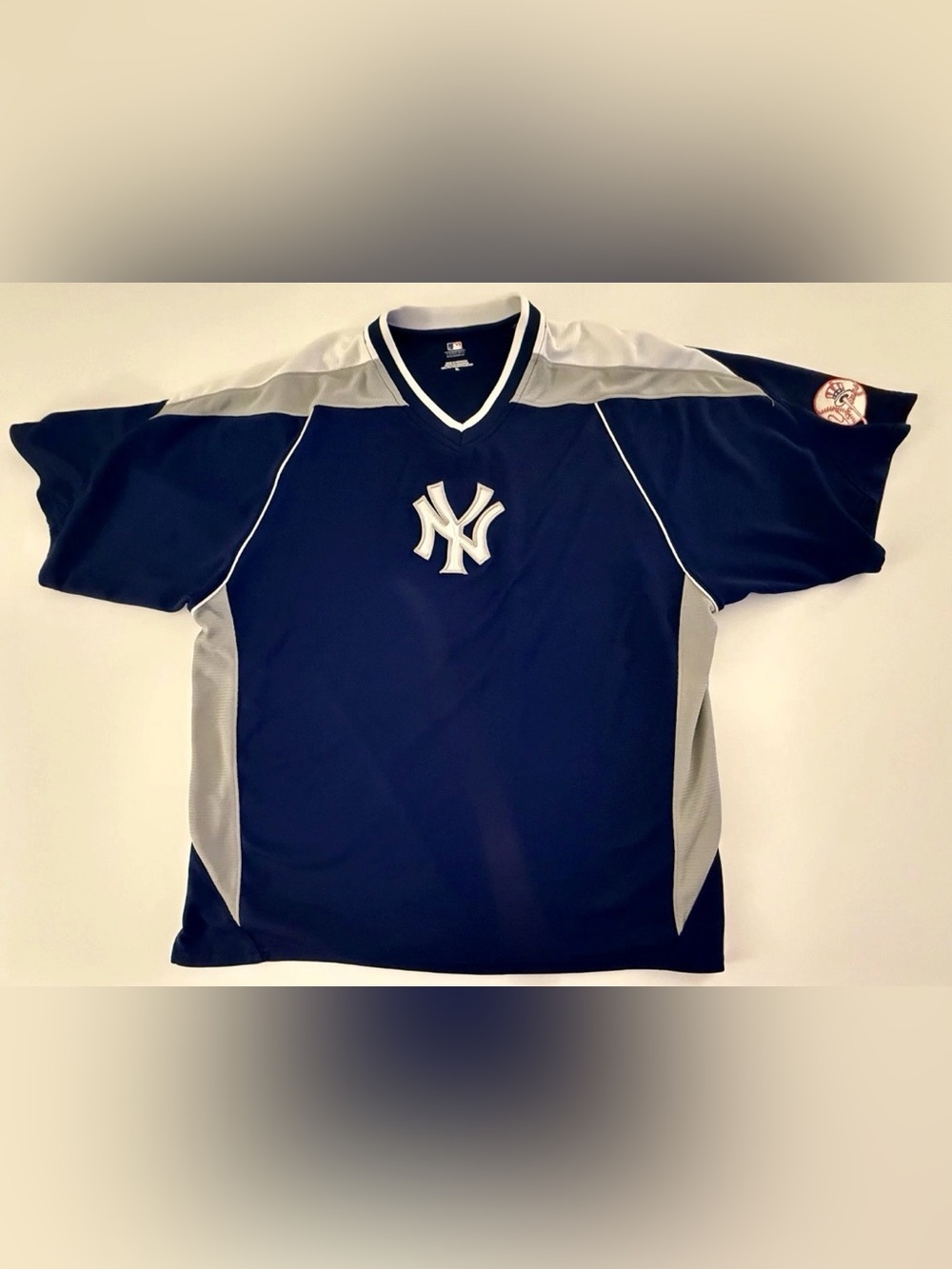 NY Yankees Jersey XL Blue White